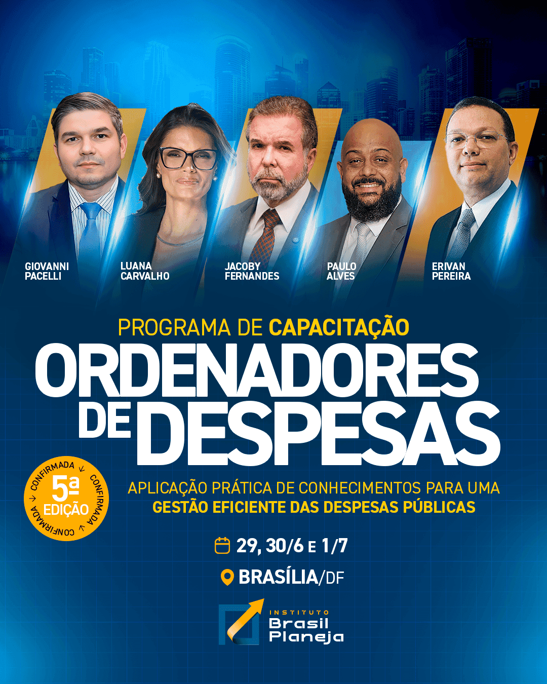 Programa de Capacitação para Ordenadores de Despesas