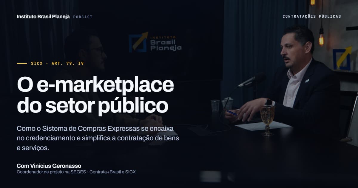SICX e o e-Marketplace no setor público: um papo com Vinícius Geronasso